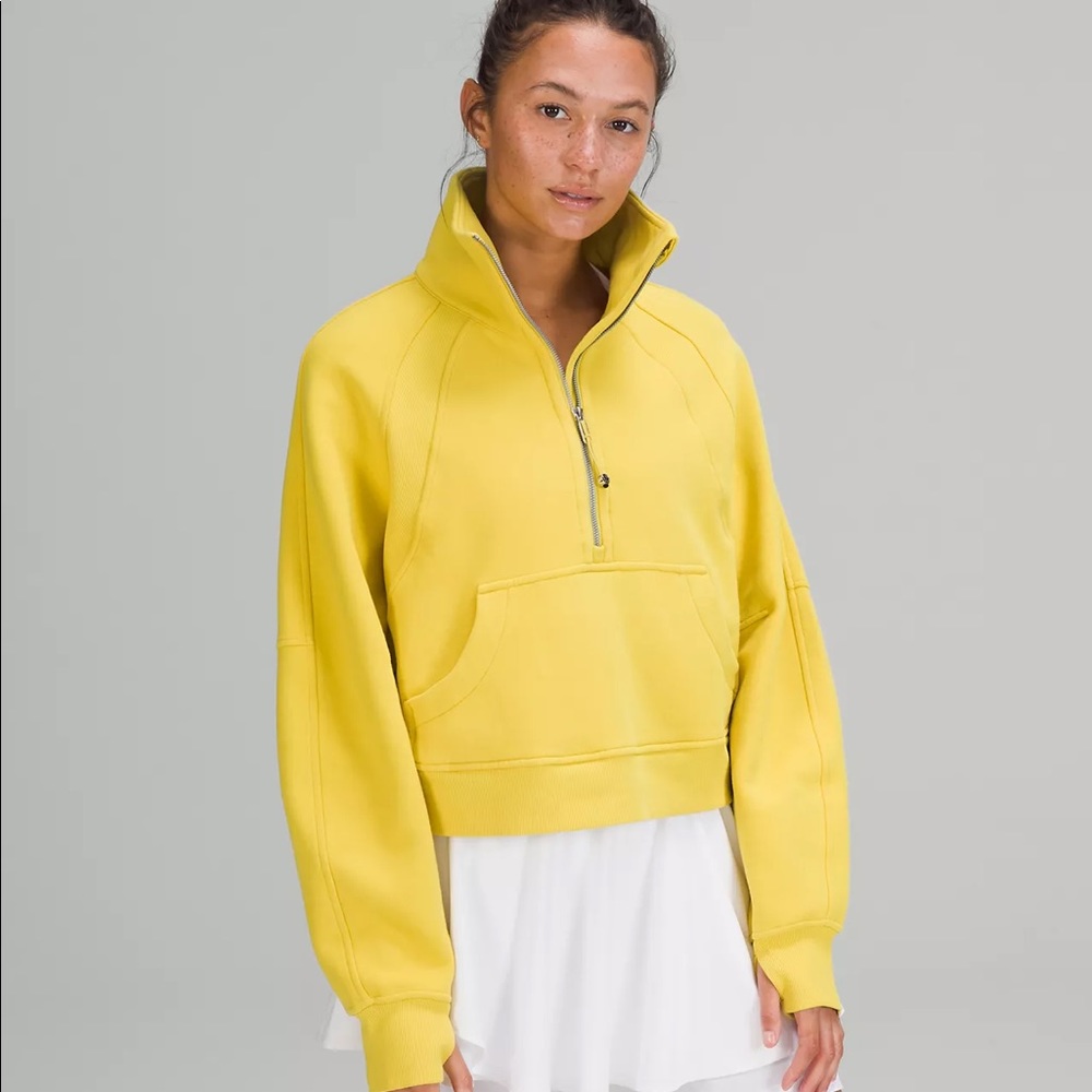 Lululemon Scuba Oversized Funnel Neck Half-Zip